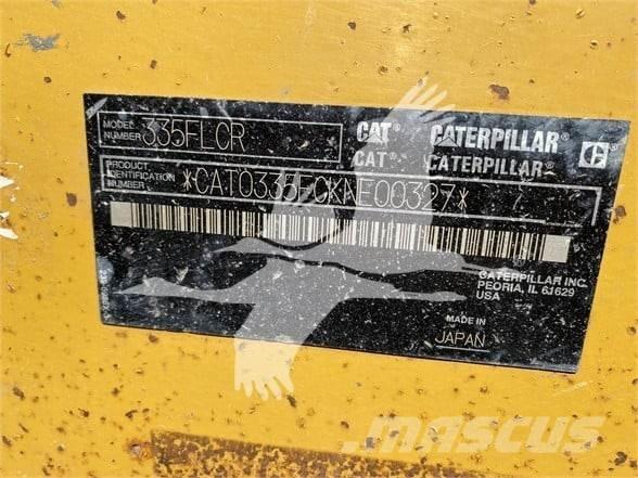 CAT 335F LCR Excavadoras sobre orugas