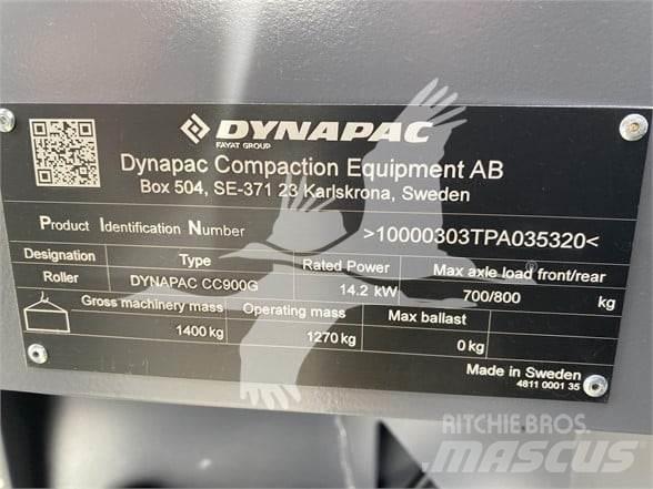 Dynapac CC900G Rodillos de un solo tambor