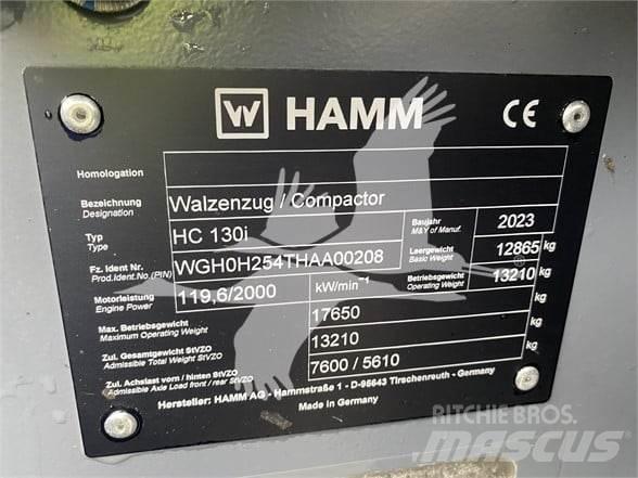 Hamm HC130i Rodillos de un solo tambor