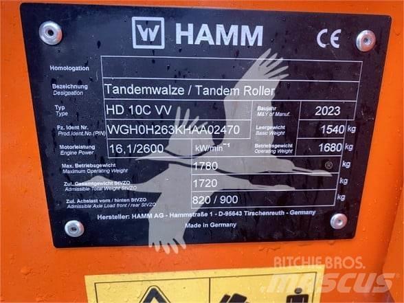 Hamm HD10CVV Rodillos de un solo tambor