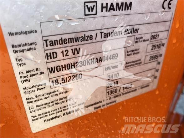 Hamm HD12VV Rodillos de un solo tambor