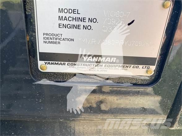 Yanmar VIO80-7 Excavadoras sobre orugas