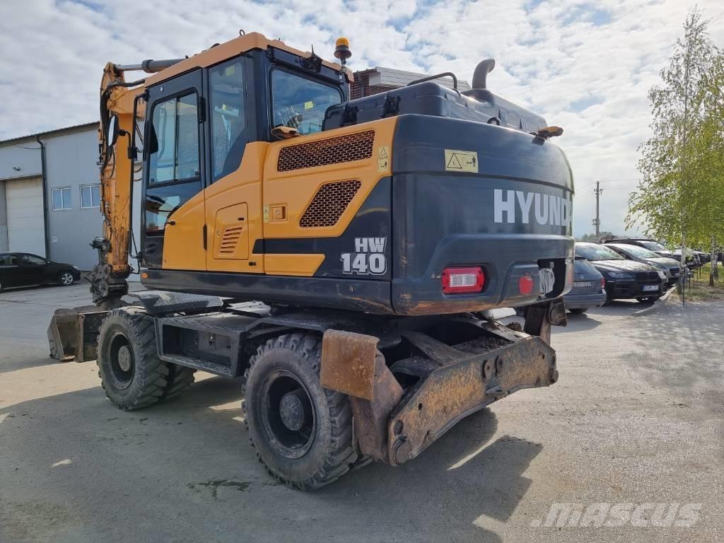 Hyundai HW 140 Excavadoras de ruedas