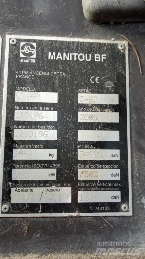 Manitou MT 1235 Carretillas telescópicas