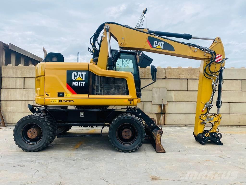 CAT m317f Excavadoras de ruedas