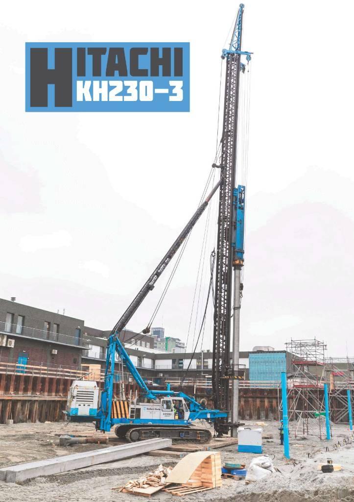 Hitachi KH230-3GLS Máquinas de pilotes
