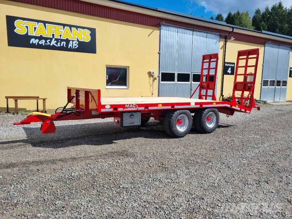 MAC Mac 2axlar Mini Semirremolques de plataformas planas/laterales abatibles