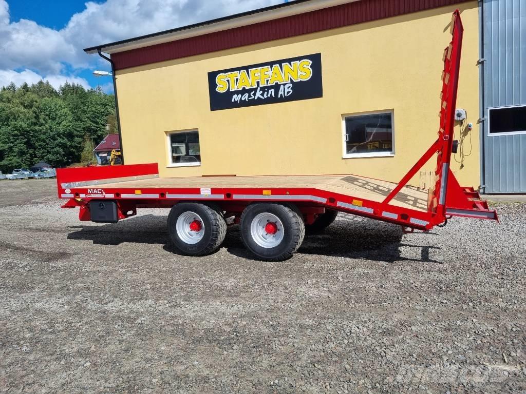 MAC Mac 2axlar Mini Semirremolques de plataformas planas/laterales abatibles