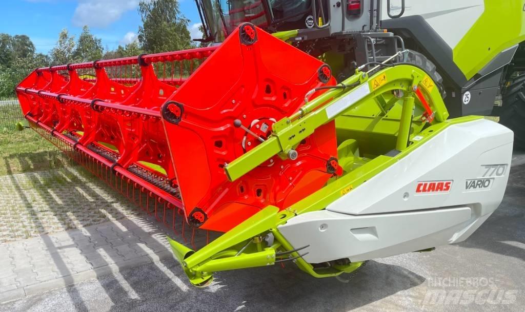 CLAAS VARIO 770 Cabezales de cosechadoras combinadas