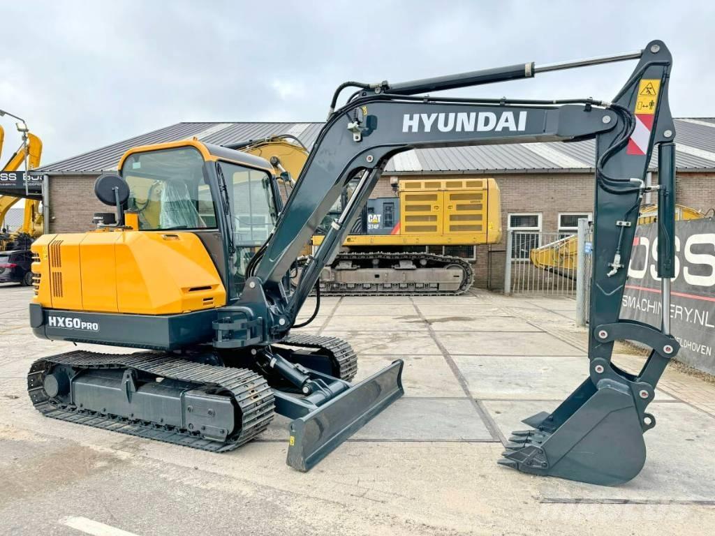 Hyundai HX 60 Pro Miniexcavadoras