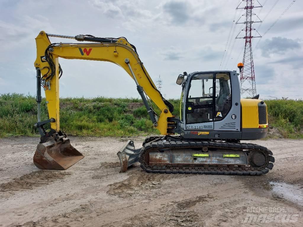 Wacker Neuson ET145 Excavadoras sobre orugas