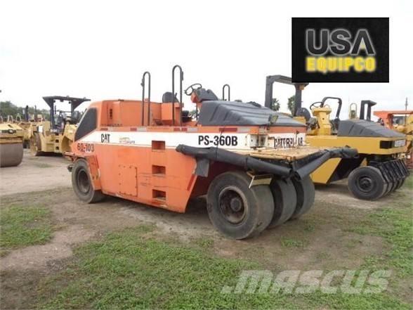 CAT PS-360B Rodillos sobre neumáticos