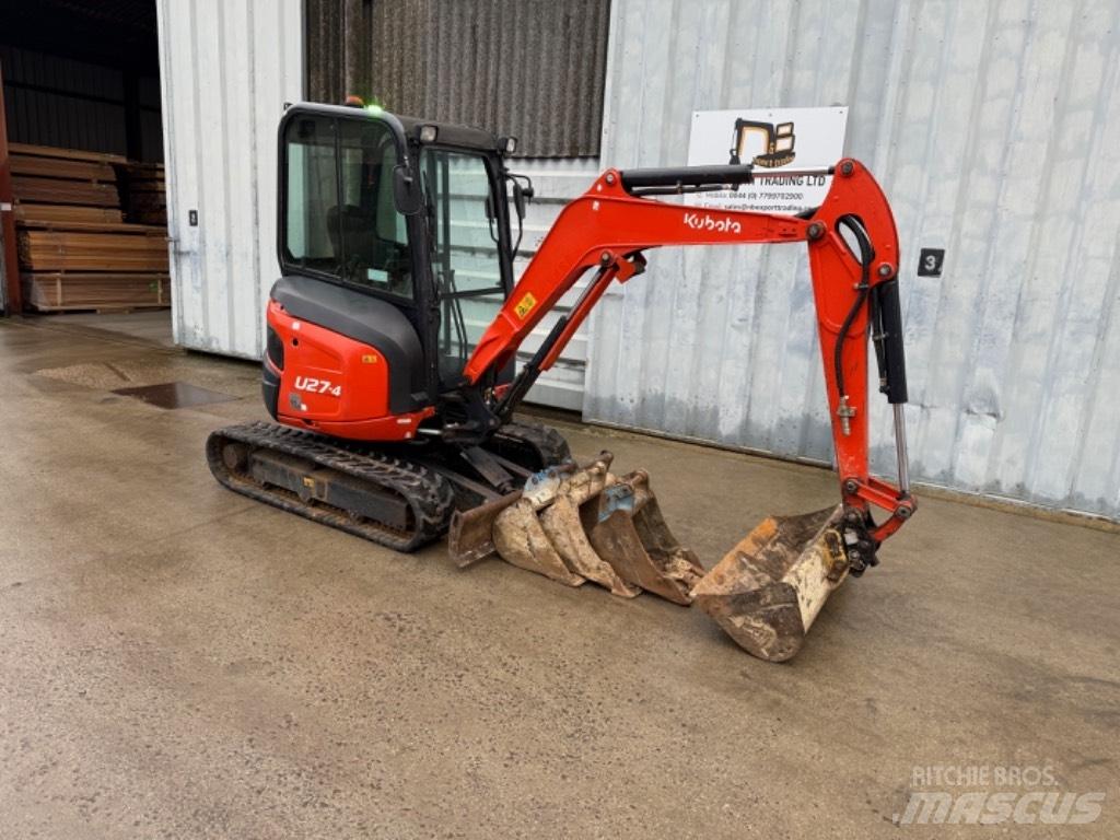 Kubota U 27 Miniexcavadoras