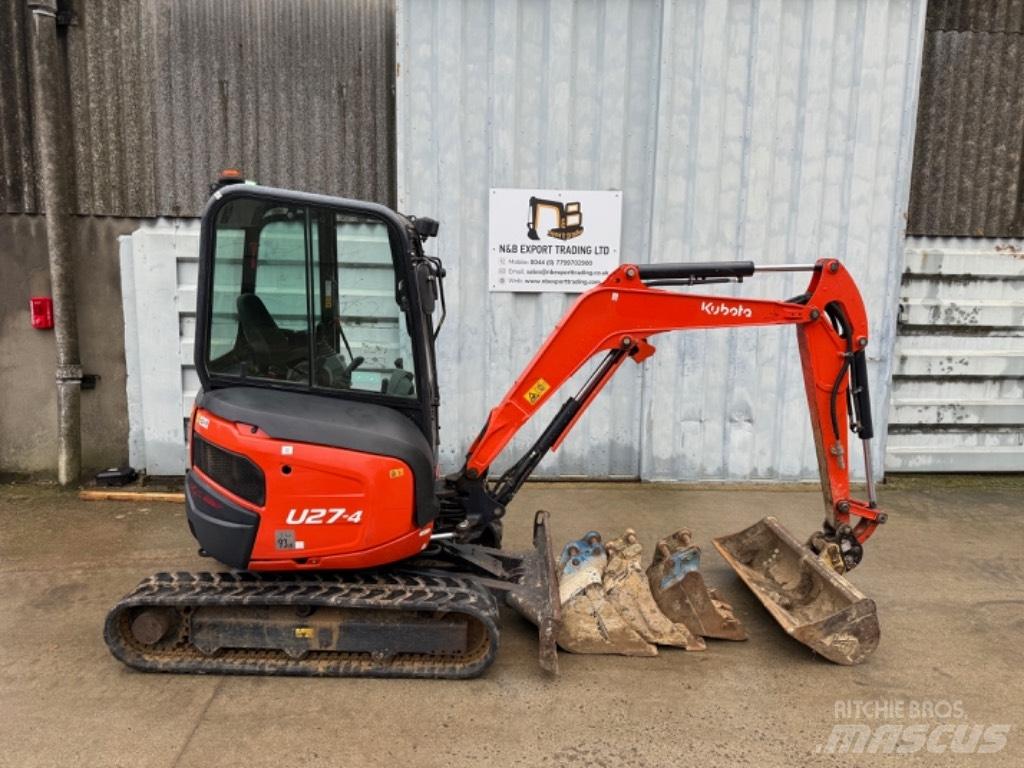 Kubota U 27 Miniexcavadoras