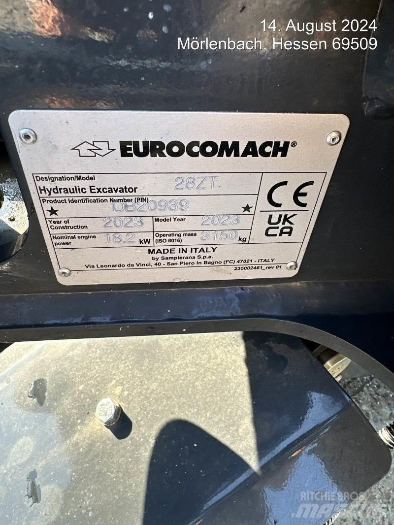 Eurocomach 28ZT Miniexcavadoras