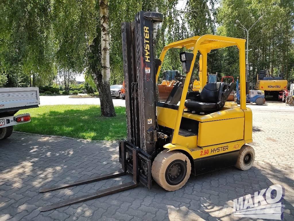 Hyster J 2.50 XM Carretillas de horquilla eléctrica