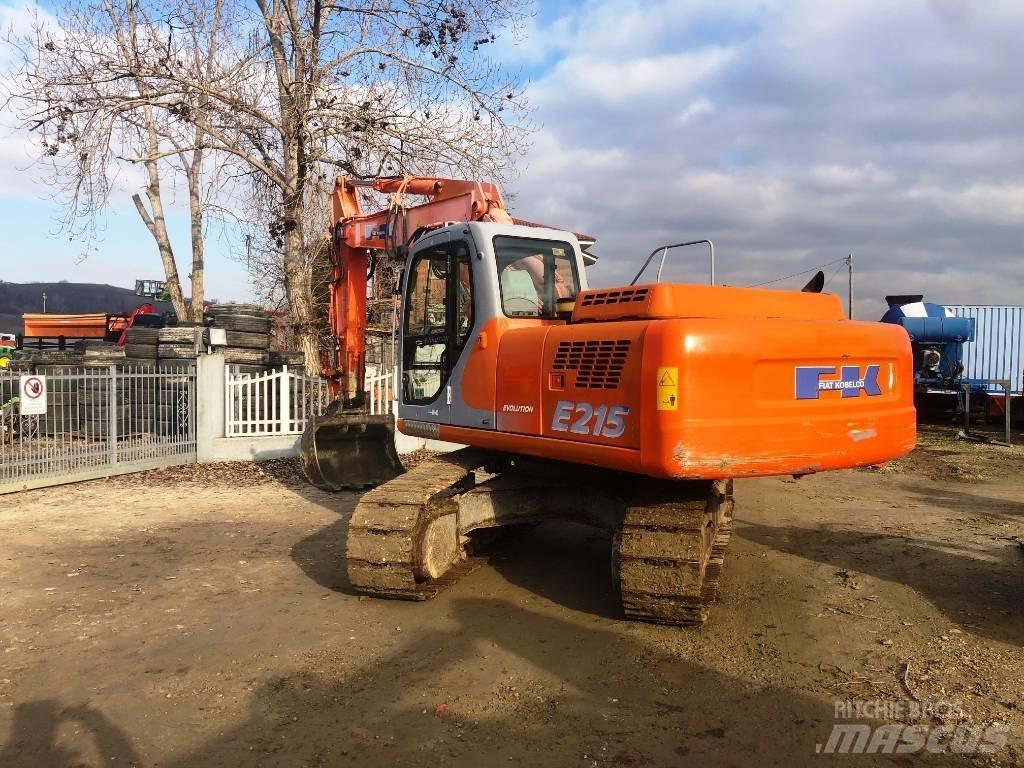 Fiat e215 Excavadoras sobre orugas