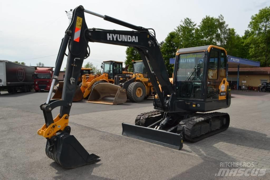 Hyundai HX 55 Miniexcavadoras