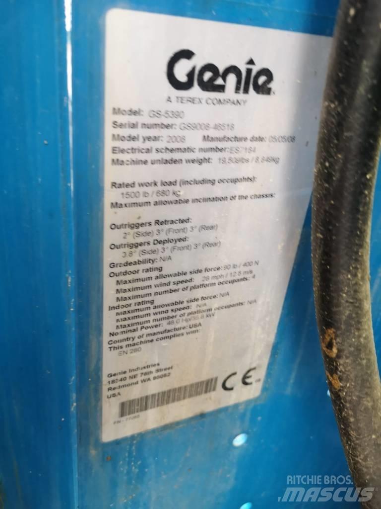 Genie 5390 Plataformas tijera