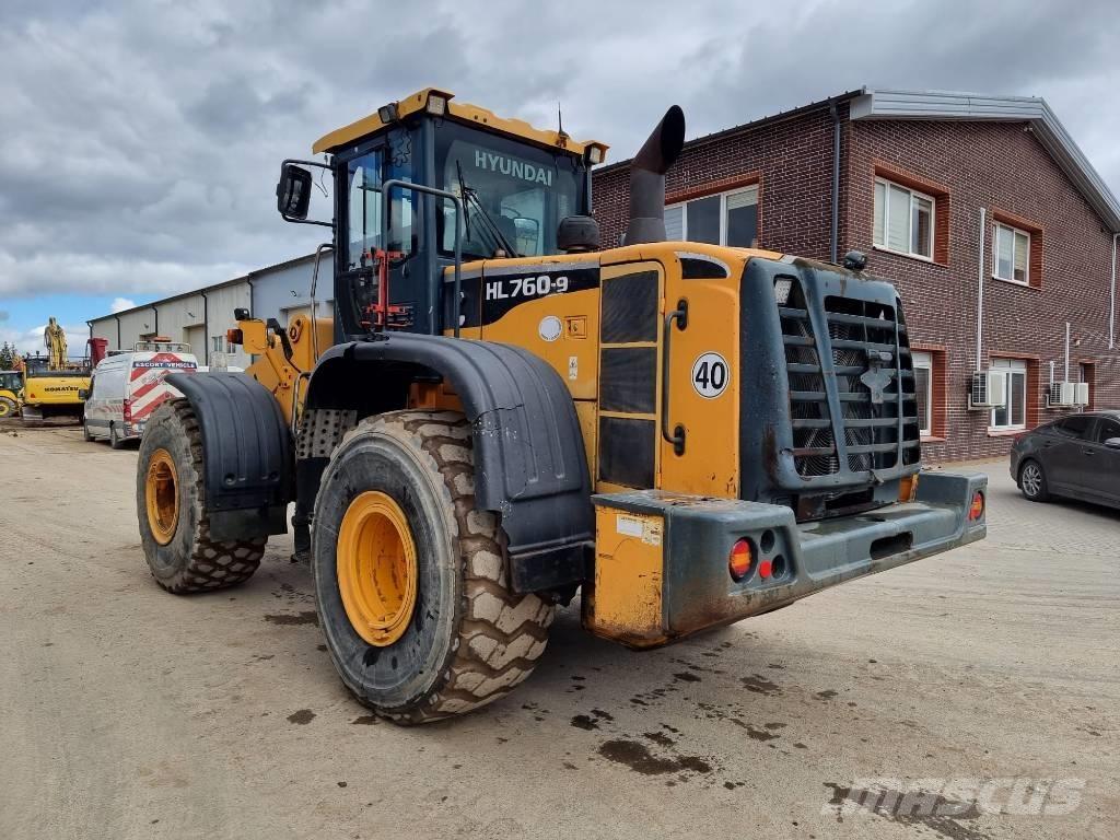 Hyundai HL 760-9 Cargadoras sobre ruedas