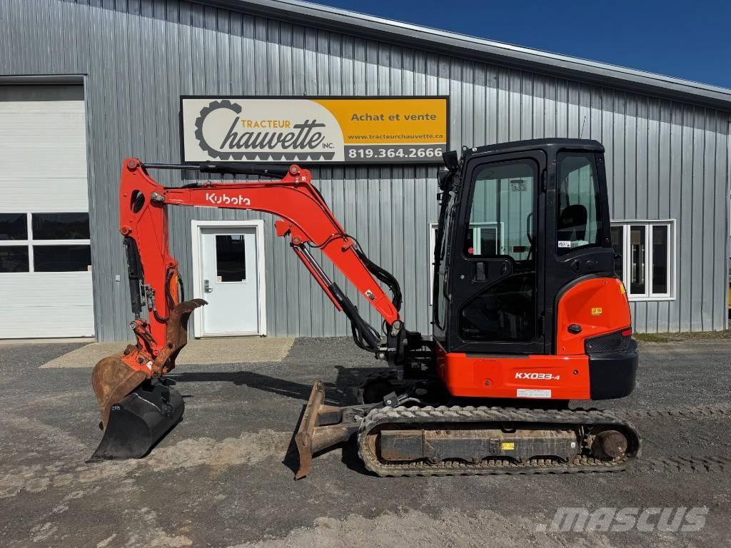 Kubota KX 033-4 Miniexcavadoras