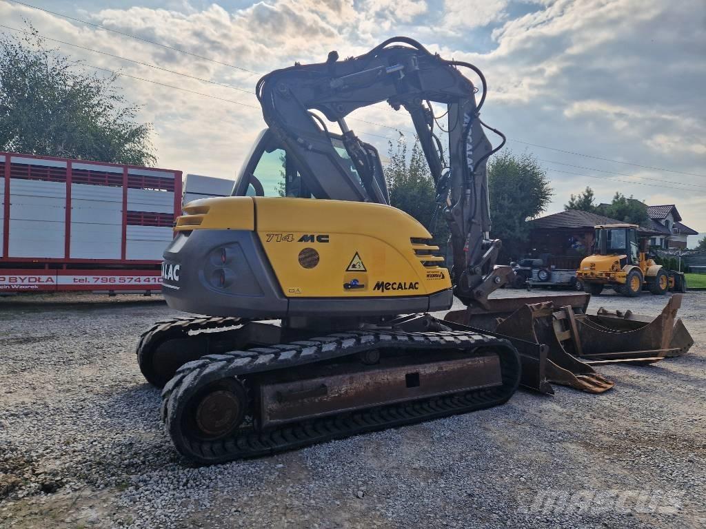 Mecalac 714 MC Excavadoras sobre orugas