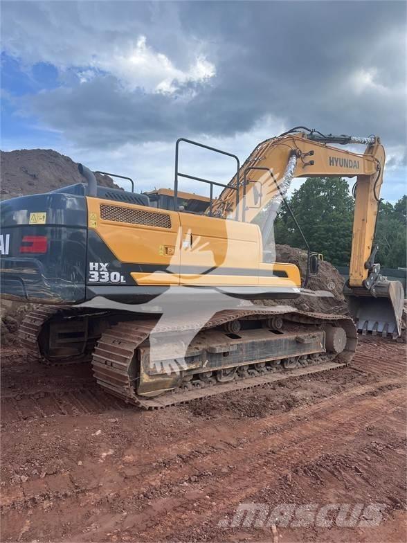 Hyundai HX330L Excavadoras sobre orugas