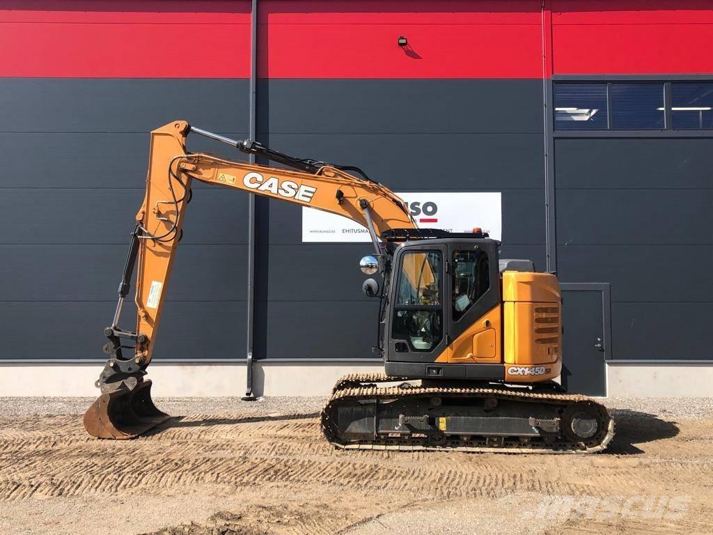 CASE CX 145D SR Excavadoras sobre orugas