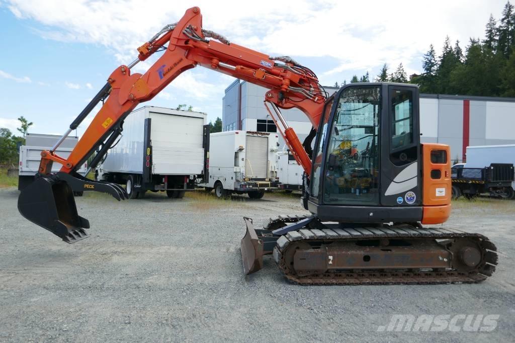 Hitachi zx75ur-5B Excavadoras sobre orugas