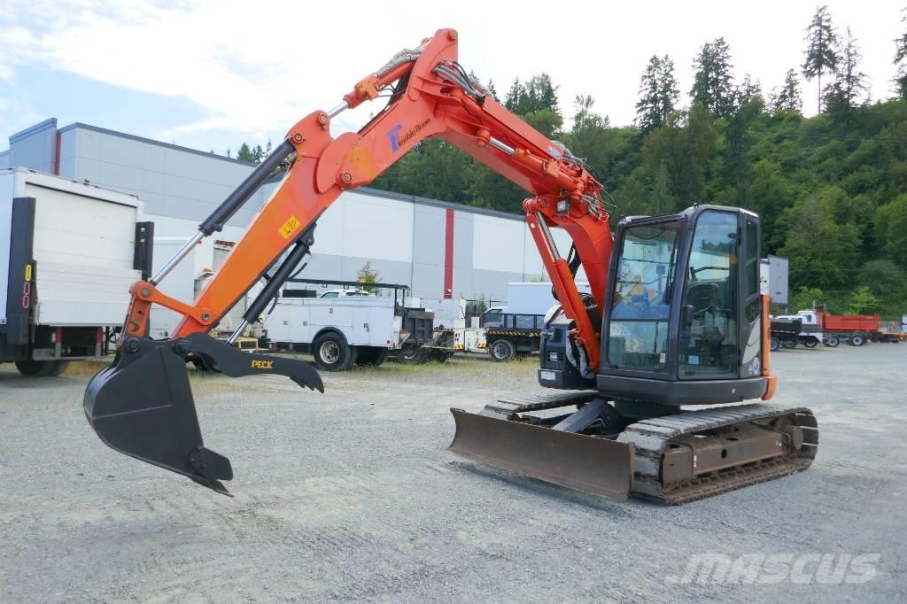 Hitachi zx75ur-5B Excavadoras sobre orugas