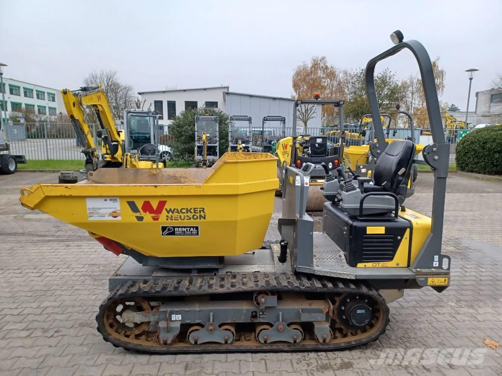 Wacker Neuson DT23 Camiones de volteo sobre orugas
