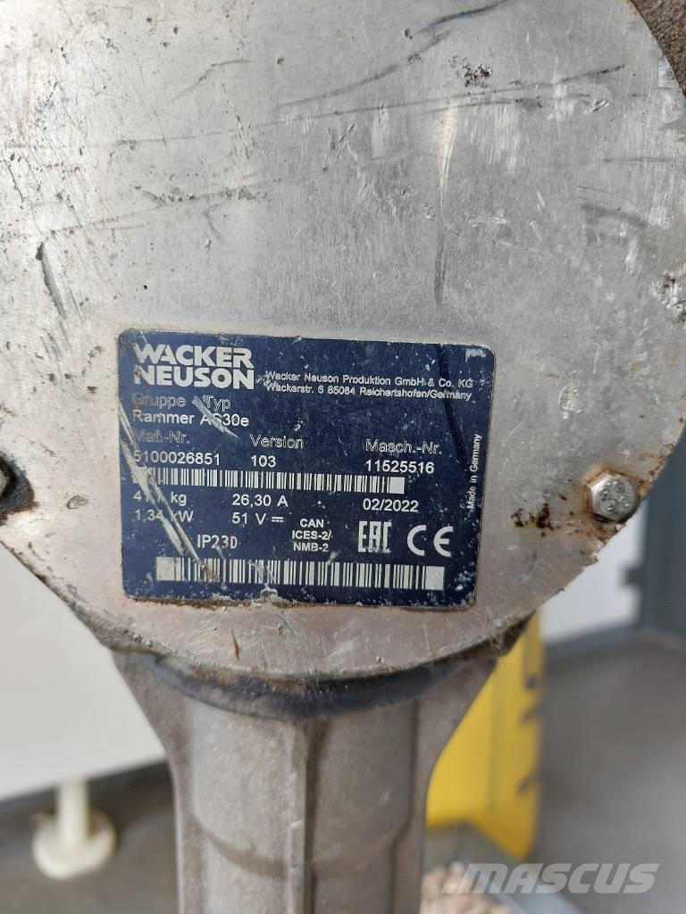 Wacker Neuson AS30e Pisones compactadores