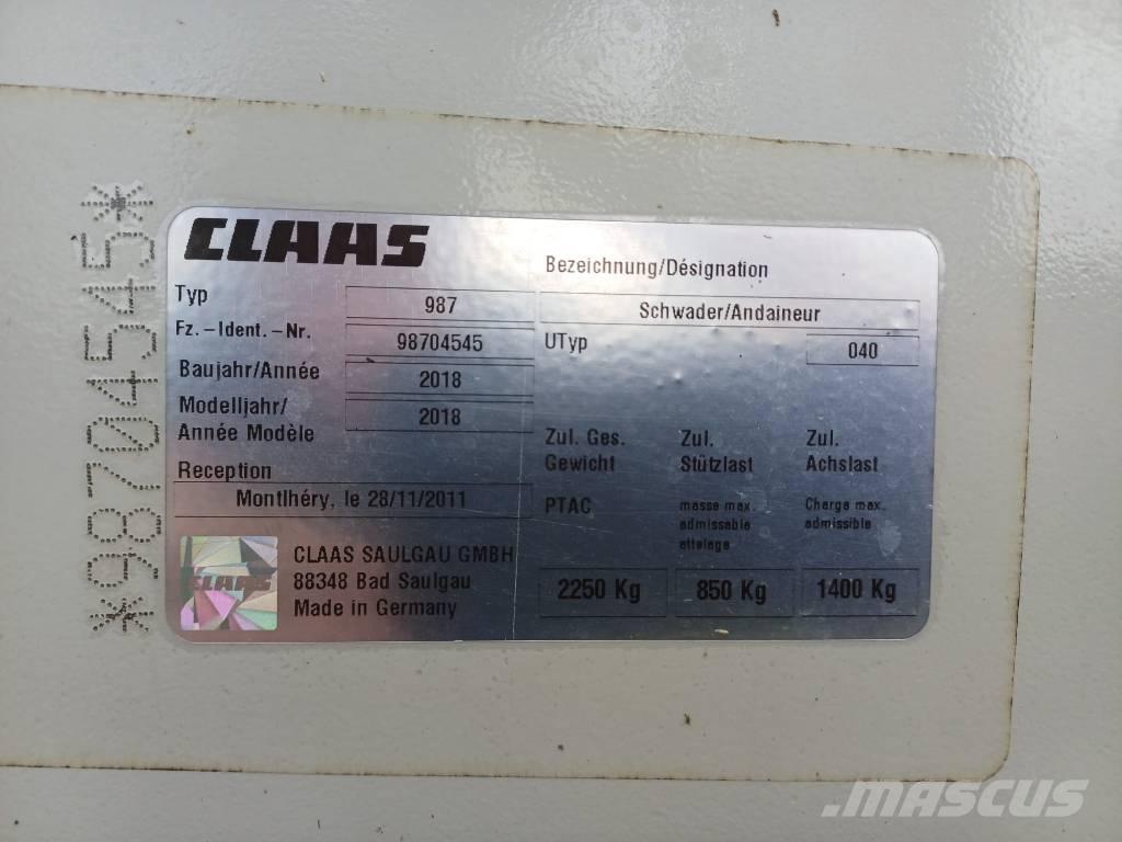 CLAAS Liner 2800 Segadoras hileradoras