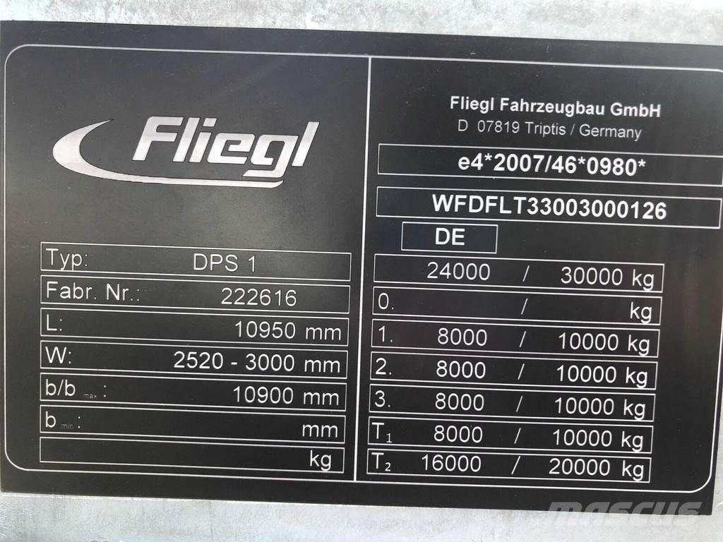 Fliegl DTS-S 300 Plataformas bajas