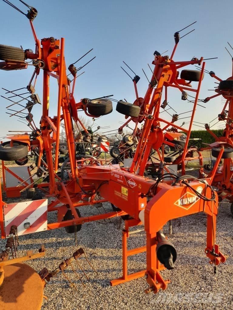 Kuhn GF 8501 T Rastrilladoras y rastrilladoras giratorias