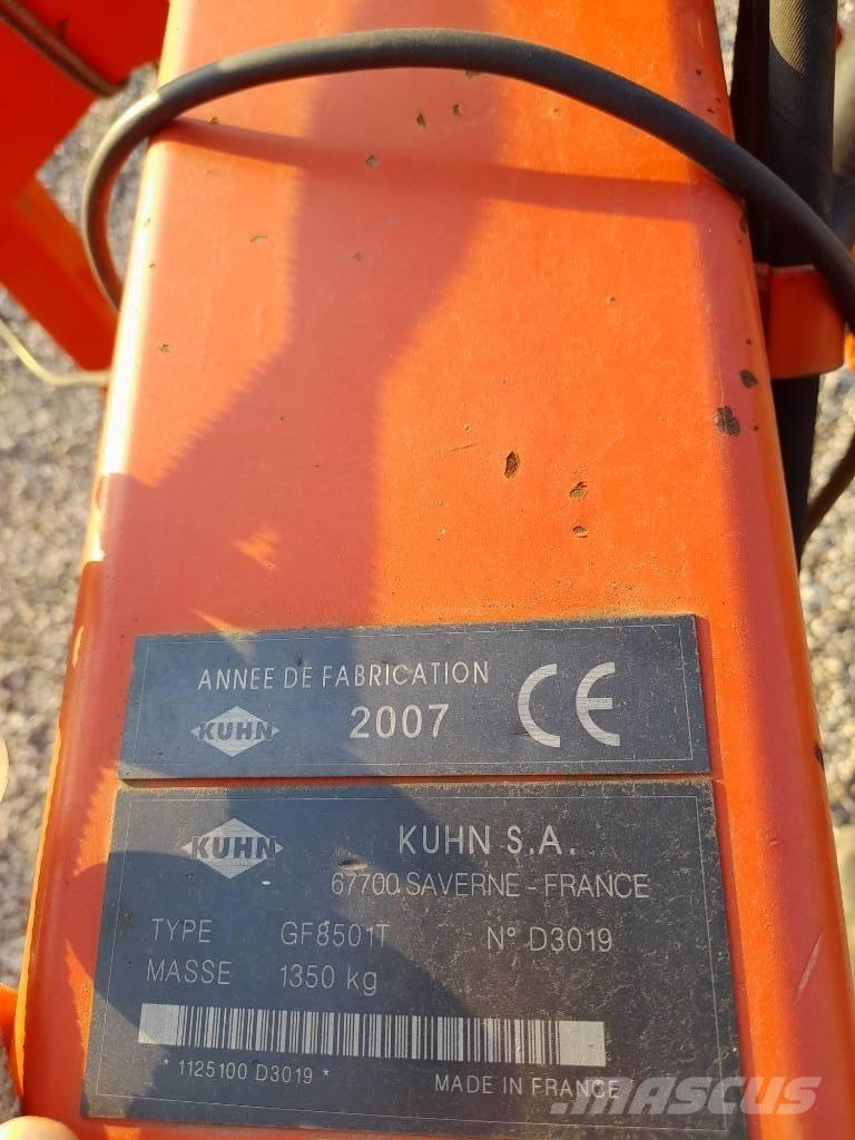 Kuhn GF 8501 T Rastrilladoras y rastrilladoras giratorias