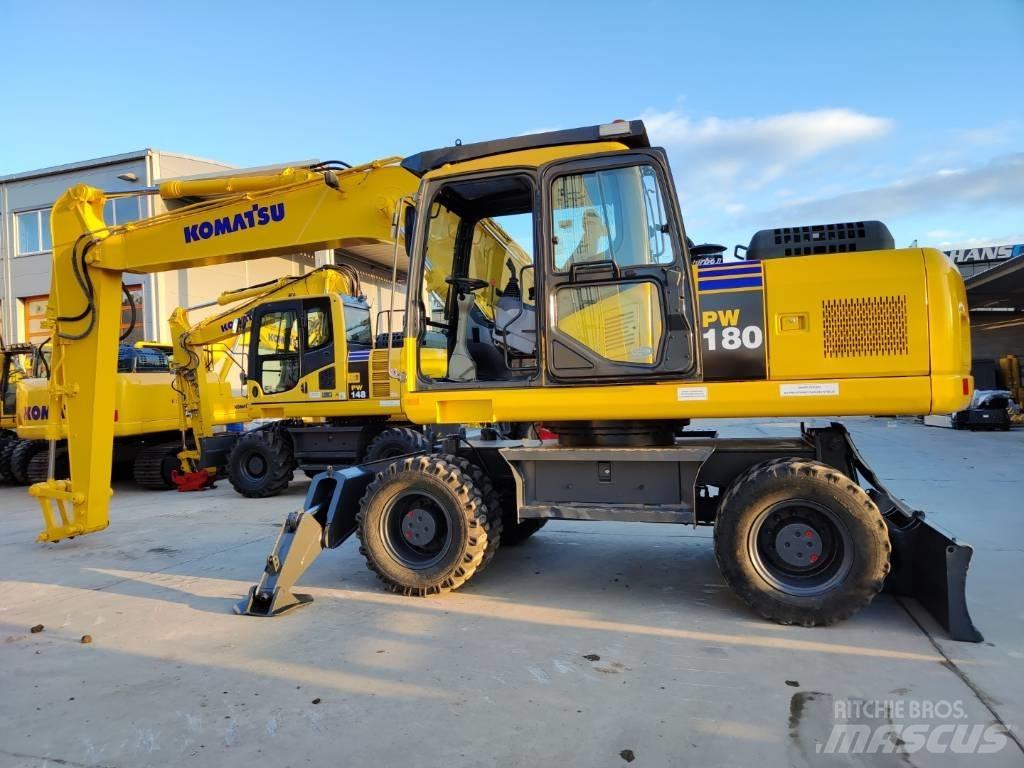 Komatsu PW180-7 Excavadoras de ruedas