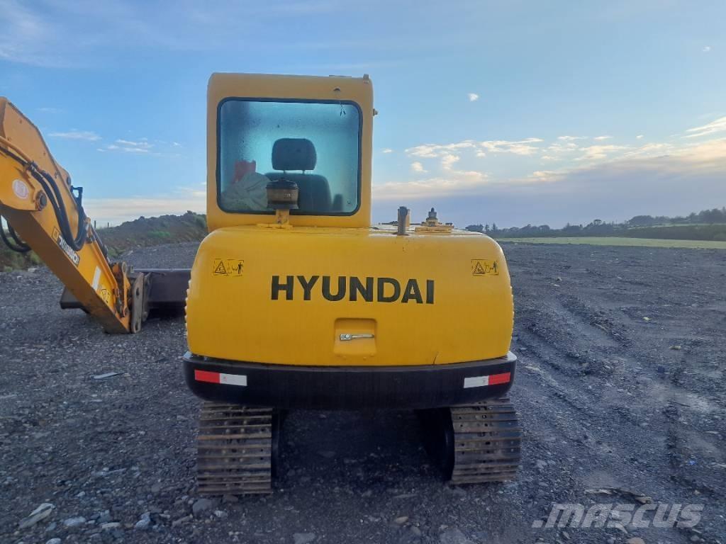 Hyundai R55-7 Excavadoras sobre orugas