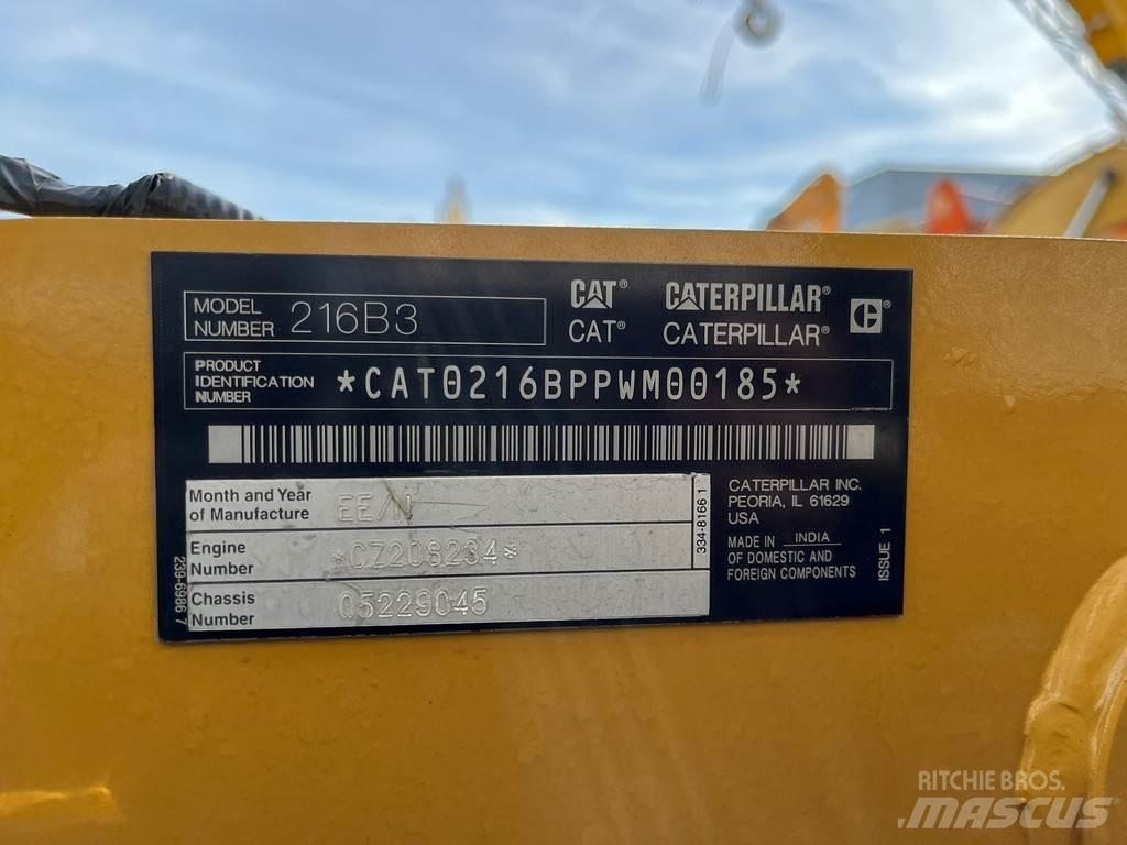 CAT 216B3 Cargadoras sobre ruedas