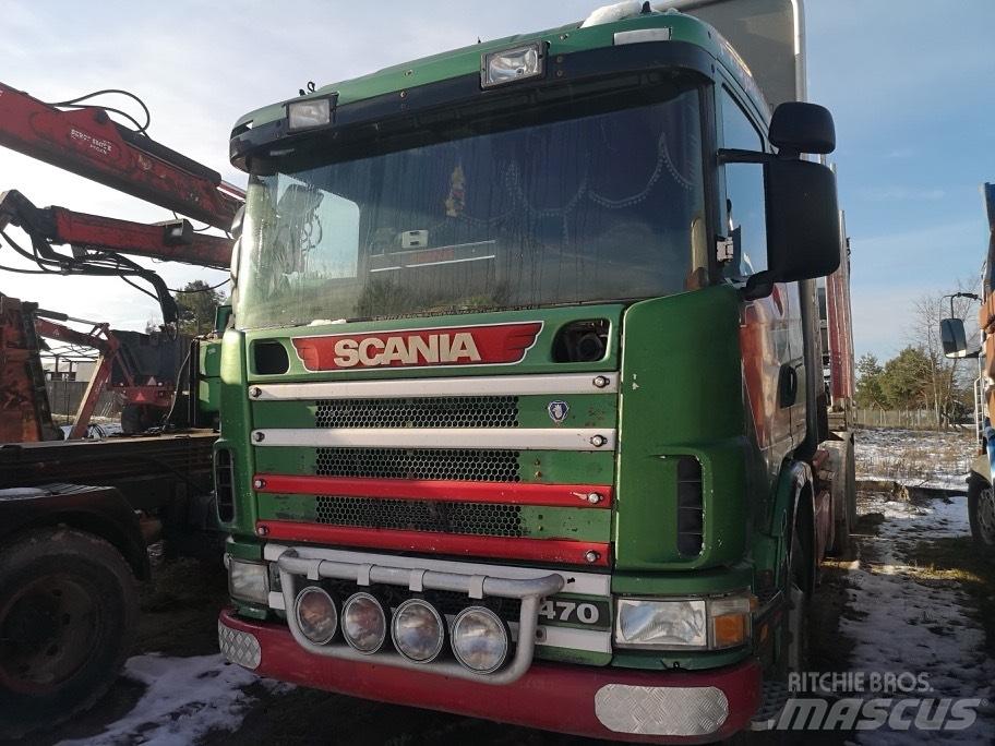 Scania 124 Camiones grúa