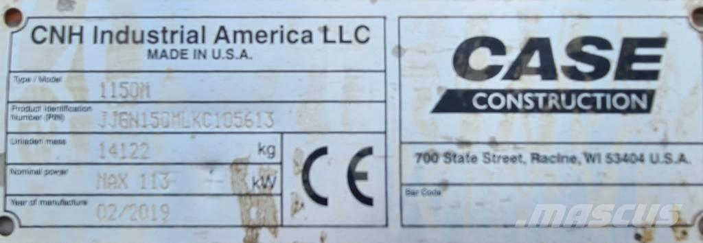 CASE 1150 M Orugas