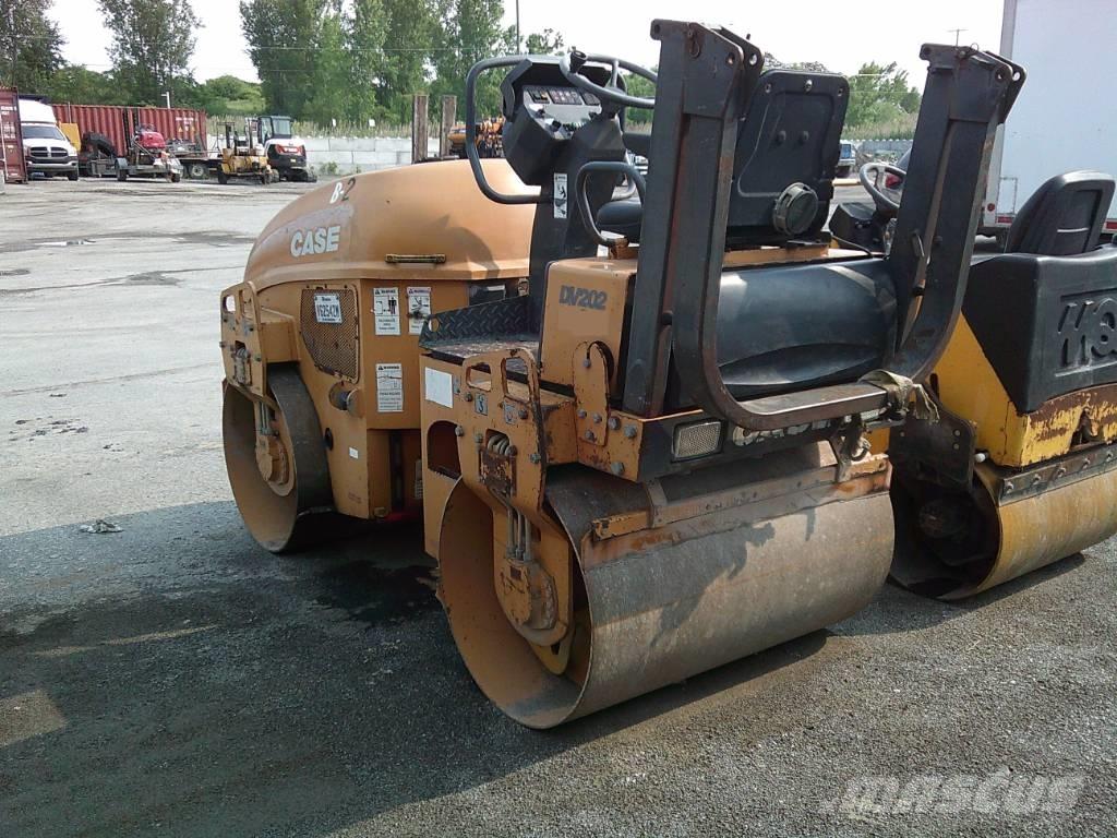 CASE DV 202 Rodillos de doble tambor