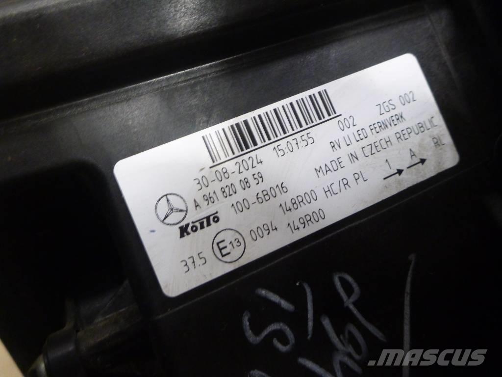 Mercedes-Benz Actros Componentes electrónicos