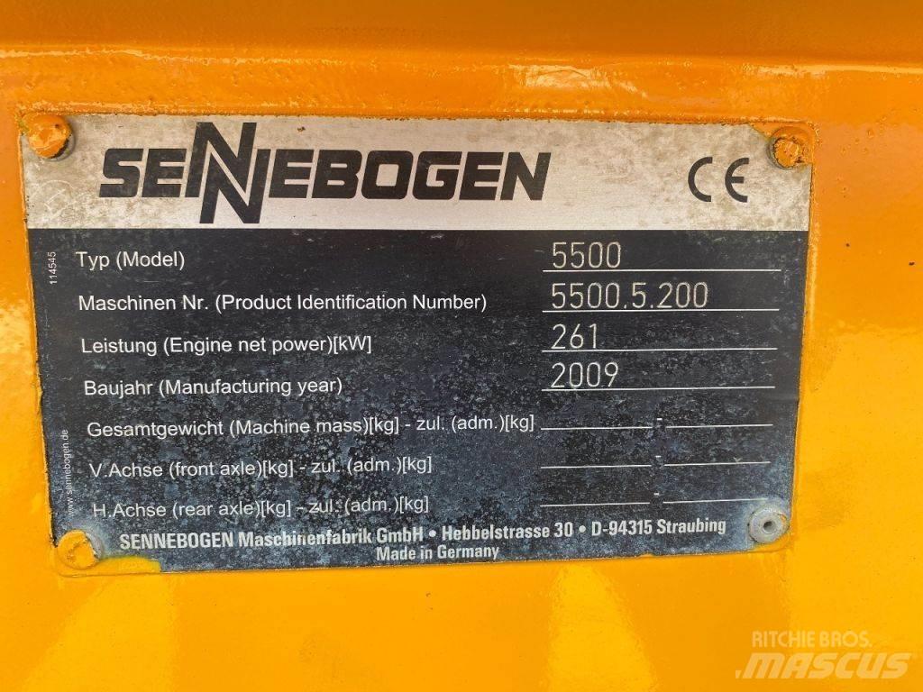 Sennebogen 5500 Grúas autopropulsadas