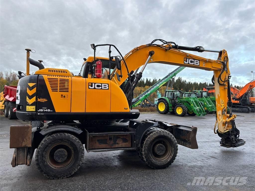 JCB JS145W T4i Excavadoras de ruedas