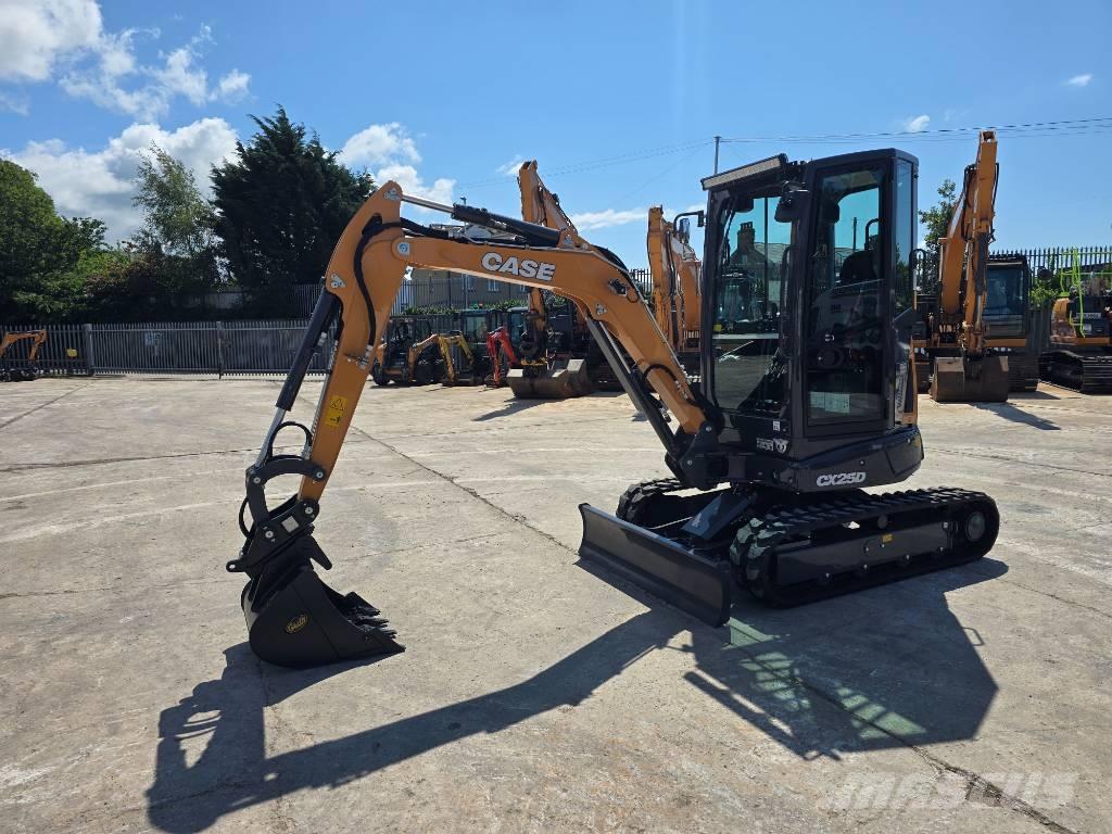 CASE CX25D Miniexcavadoras