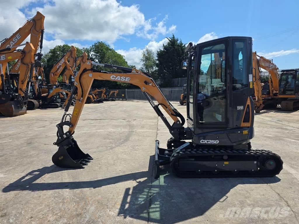 CASE CX25D Miniexcavadoras