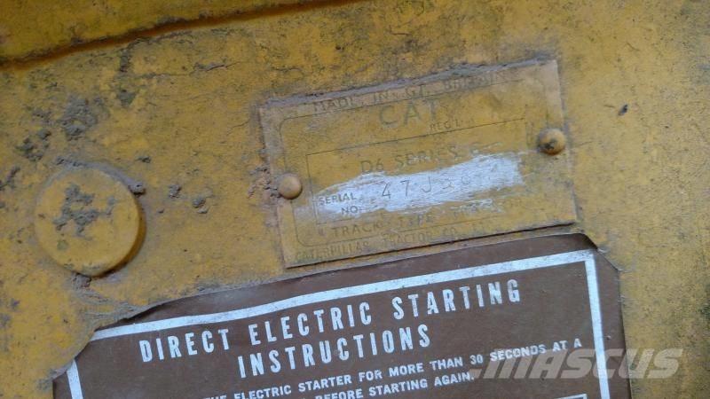 CAT D 6 C Buldozer sobre oruga