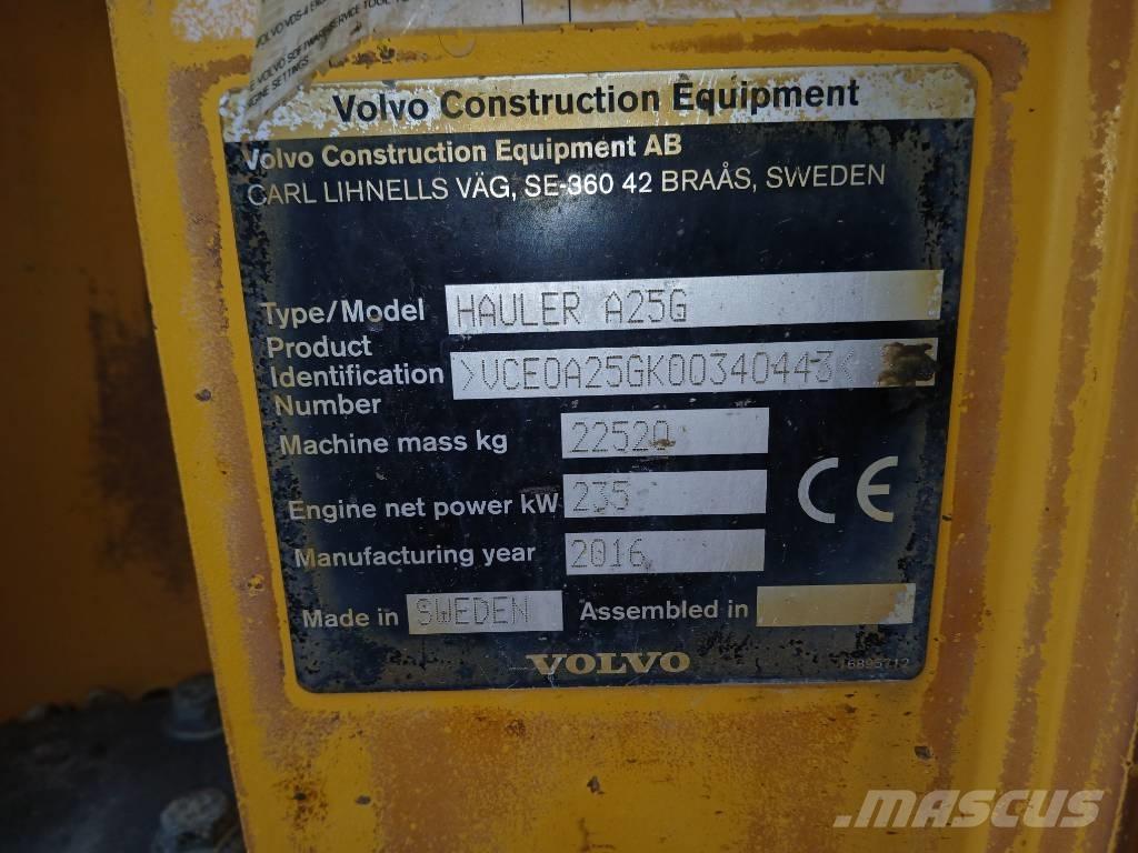 Volvo A 25 G Camiones articulados