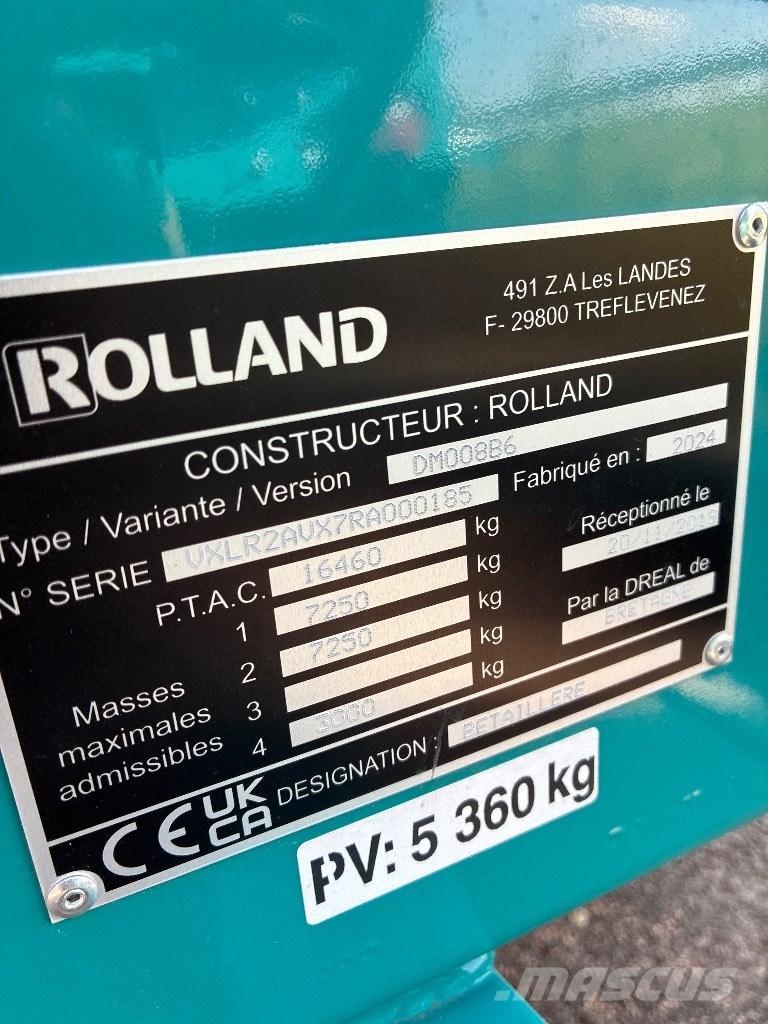 Rolland RV 852 Otros remolques
